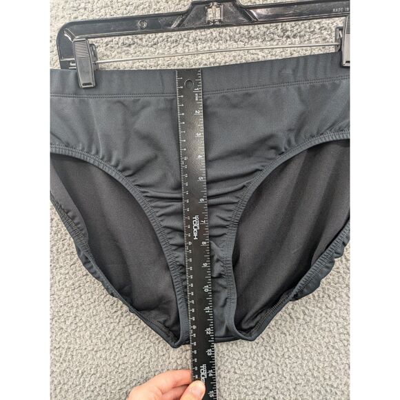 Dolfin Aquashape Women's *NEW* Black Bikini Swim Bottom Moderate Coverage 2XL - Picture 6 of 6